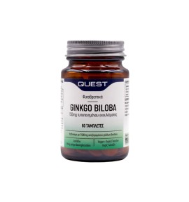 Quest Vitamins Ginkgo Biloba 150mg Extract 60 tabs