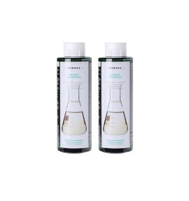 Korres Promo -50% Cystine & Minerals Anti-Hair Loss Shampoo for Men, 2x250ml