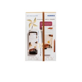 Korres Promo με Vanilla Cinnamon Ενυδατικό Αφρόλουτρο Βανίλια & Κανέλα, 250ml & Body Milk Ενυδατικό Γαλάκτωμα Σώματος Βανίλια & Κανέλα, 200ml, 1σετ