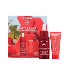 Apivita Promo Beevine Elixir Serum 30ml & Bee Sun Safe Anti-Spot & Anti-Age Defense Face Cream 15ml