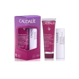 Caudalie Πακέτο Προσφοράς Mε The Des Vignes Hand & Nail Cream Ενυδατική Κρέμα Χεριών & Νυχιών, 30ml & Lip Conditioner Για Ενυδάτωση Tων Χειλιών 4,5gr