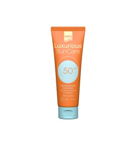 Intermed Luxurious Sun Care Face Cream Αντηλιακή Κρέμα Προσώπου SPF50 75ml