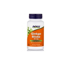 Now Foods Ginkgo Biloba 60mg, 60veg.caps