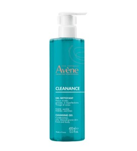 Avene Cleanance Gel Nettoyant 400ml