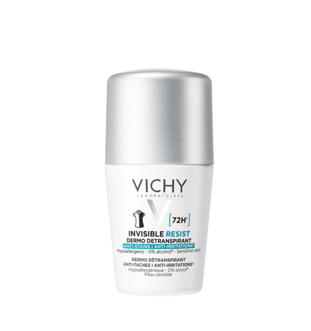 Vichy Invisible Resist Deodorant Roll-On 72h 50ml