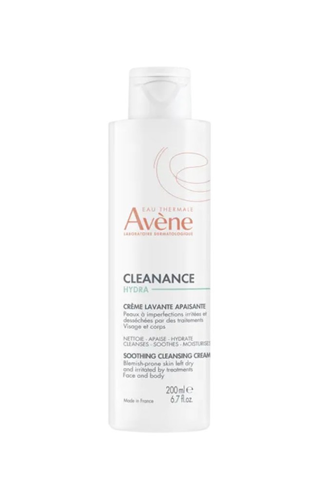 Avene Cleanance Hydra Cleansing Cream, 200 ML