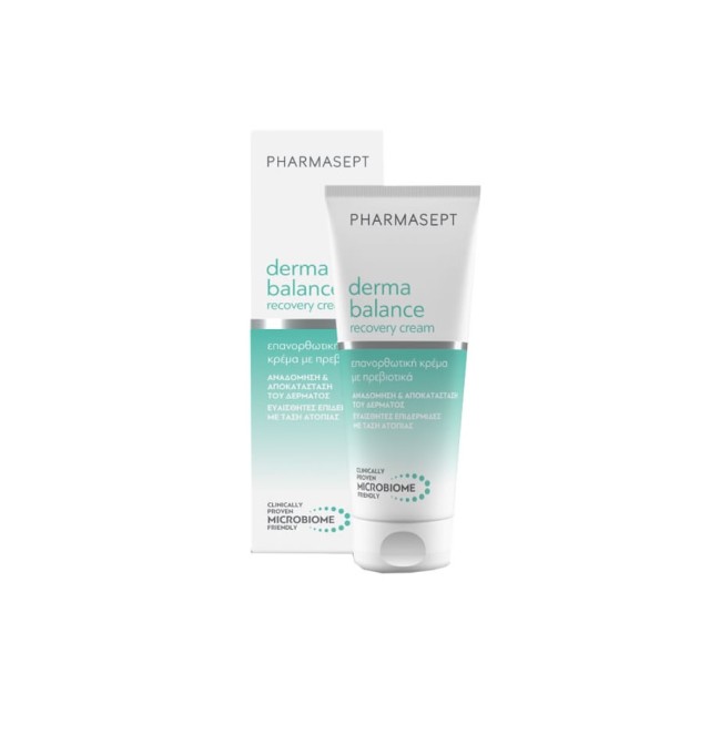 Pharmasept Derma Balance Recovery Cream Επανορθωτική Κρέμα Προσώπου με Πρεβιοτικά, 100ml