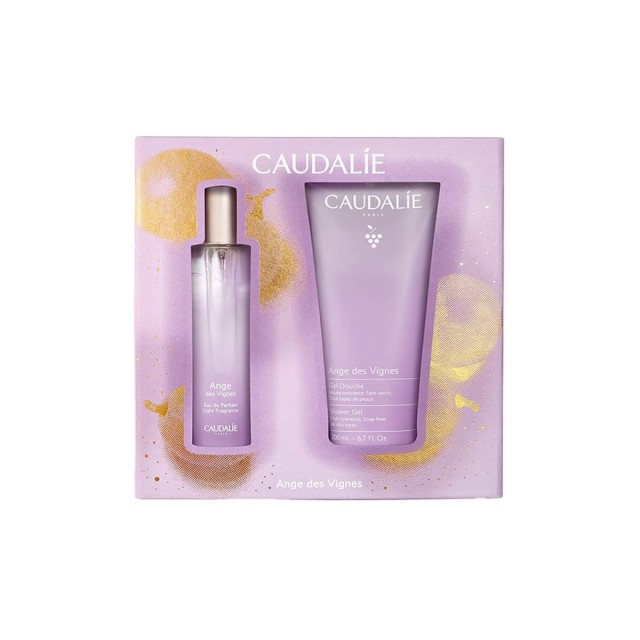 Caudalie Ange des Vignes X-Mas Promo Eau de Parfum Light Fragrance Γυναικείο Άρωμα, 50ml & Δώρο Shower Gel Αφρόλουτρο, 200ml, 1σετ