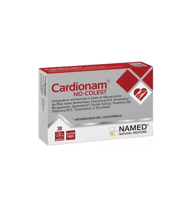 Named Natural Medicine Cardionam No-Colest 30caps