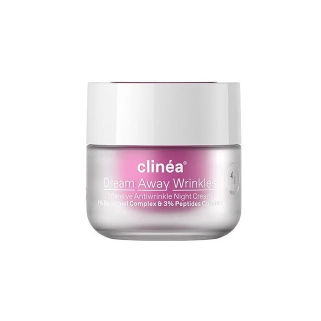 5201314184997 Clinea Dream Away Wrinkles Night Cream Κρέμα Νυκτός, 50ml