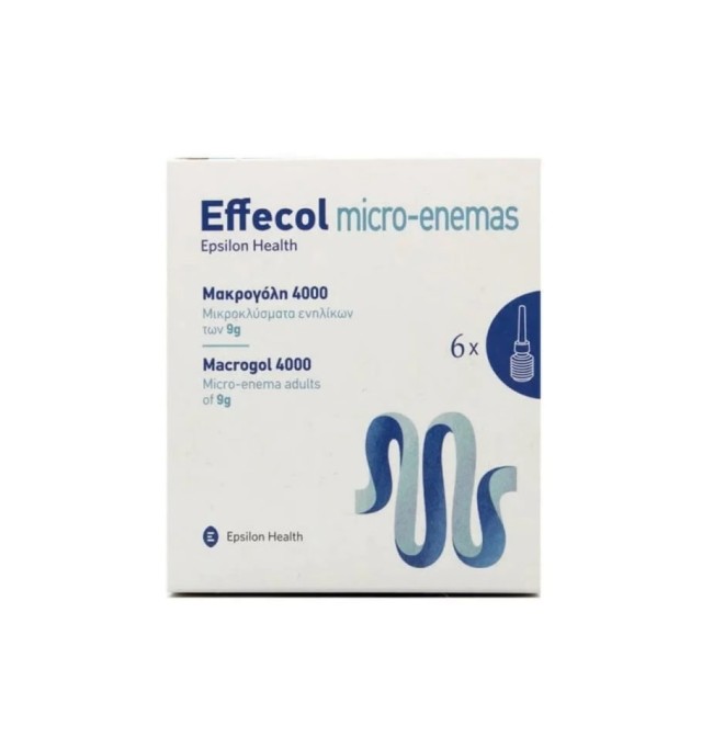 Epsilon Health Micro-Enemas Adult Macrogol 4000 6x9gr