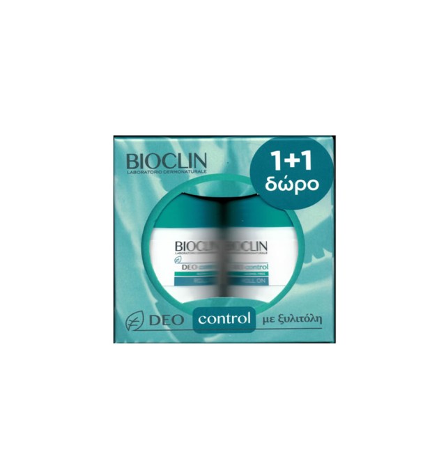 Bioclin Promo Deo Control Alcohol Free Roll-on 50ml (1+1 Δώρο)