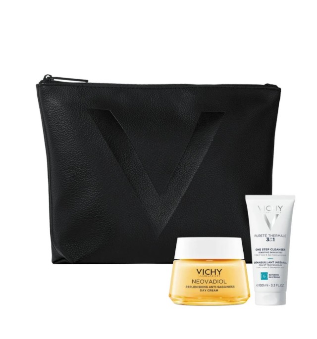 Vichy XMAS PROMO 2024 με Neovadiol Post-Menopause Κρέμα Ημέρας για τη Μετεμμηνόπαυση κατά της Χαλάρωσης 50ml & ΔΩΡΟ Purete Thermal, Γαλάκτωμα 3σε1 100ml & Νεσεσέρ